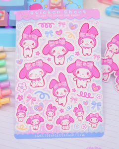 Melody Sticker Sheet