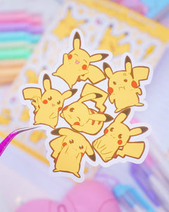 Pika Sticker Sheet