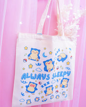 Load image into Gallery viewer, Always Sleepy Tote Bag