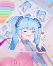 Load image into Gallery viewer, Miku Sticker Sheet