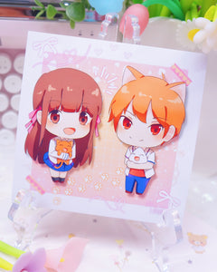 Kyo & Tohru Mini Art Print