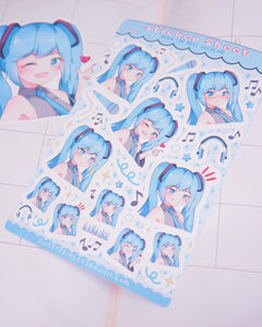 Miku Sticker Sheet