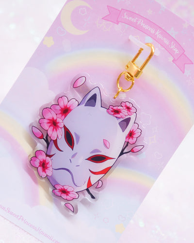 Anbu Mask Acrylic Keychain