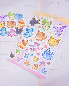 Evelutions Sticker Sheet