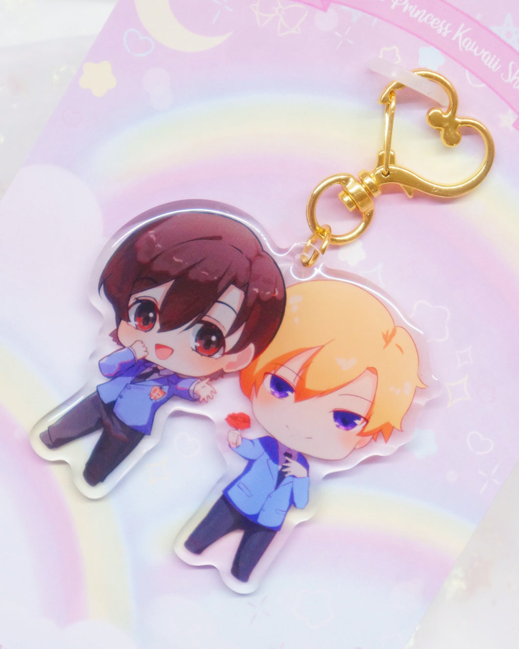 Haru & Tamki Acrylic Keychain