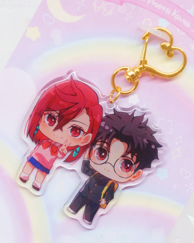 Momo & Okarn Acrylic Keychain