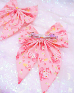 Melody Bow Hair Clip