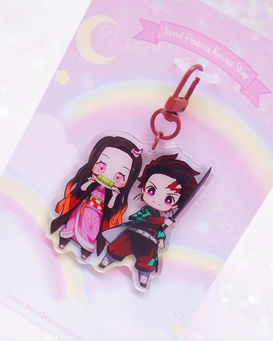 DS Sibling Acrylic Keychain