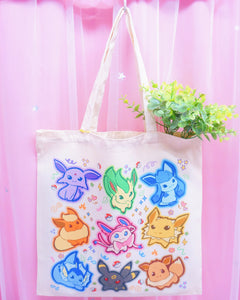 Eeveelutions Tote Bag