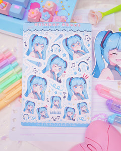 Miku Sticker Sheet