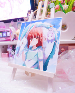 Chihiro & Haku Art Print