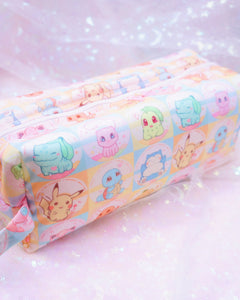 Pastel Pokemon Large Pouch Bag