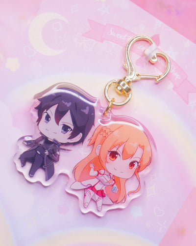 Sword Art Acrylic Keychain