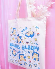 Load image into Gallery viewer, Always Sleepy Tote Bag