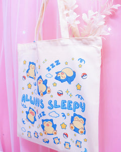 Always Sleepy Tote Bag