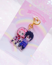 Load image into Gallery viewer, Sasuke Sakura Acrylic Keychain