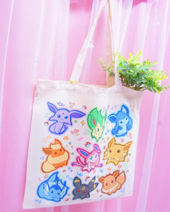 Eeveelutions Tote Bag