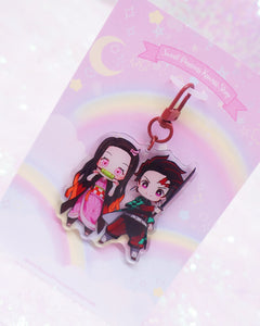 DS Sibling Acrylic Keychain