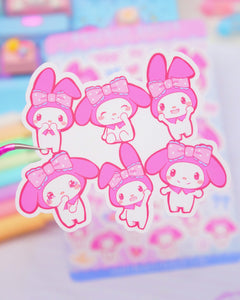 Melody Sticker Sheet