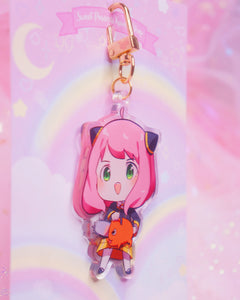 Anya Chainsaw Acrylic Keychain