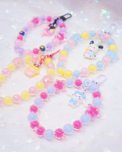 Kawaii Sweets Bead Keychain