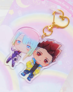 Dave & Lucy Acrylic Keychain