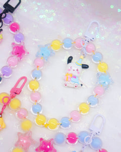 Kawaii Sweets Bead Keychain