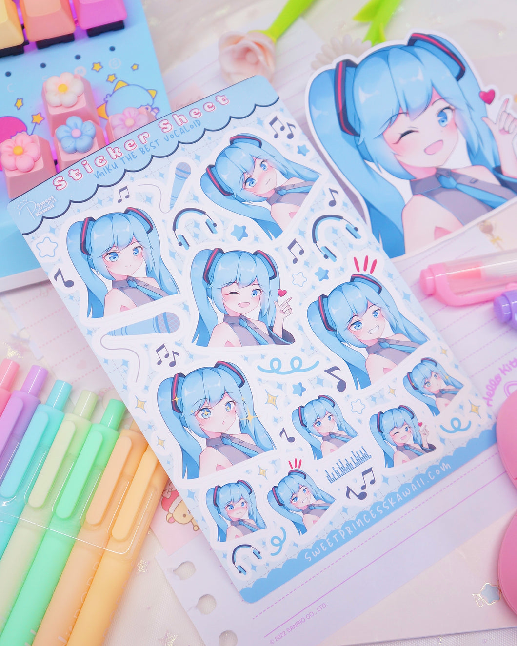 Miku Sticker Sheet