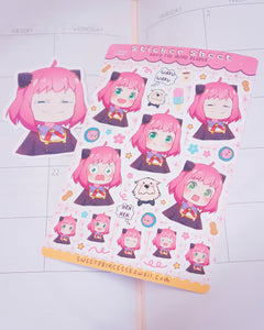 Anya Sticker Sheet