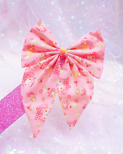 Melody Bow Hair Clip