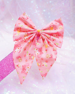 Melody Bow Hair Clip