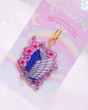 Load image into Gallery viewer, Wings or Freedom Acrylic Keychain