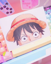 Load image into Gallery viewer, Luffy Car Peeker Sticker Decal