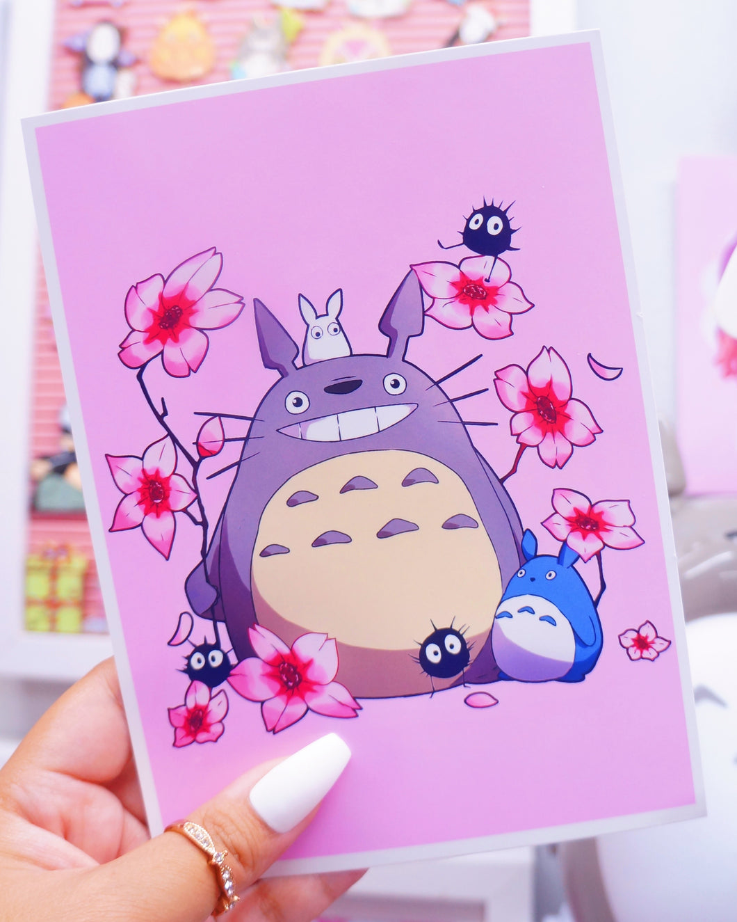 Totoro Art Print